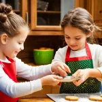 홈베이킹 크리스마스 베이킹 - **Prompt 1: A Cozy Family Christmas Baking Scene**
    "A warm, inviting kitchen scene filled with n...